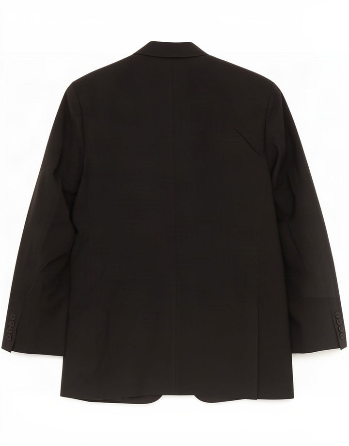 Jachetă pentru bărbați Marks & Spencer cu 2 nasturi, UK 44 XL, poliester negru