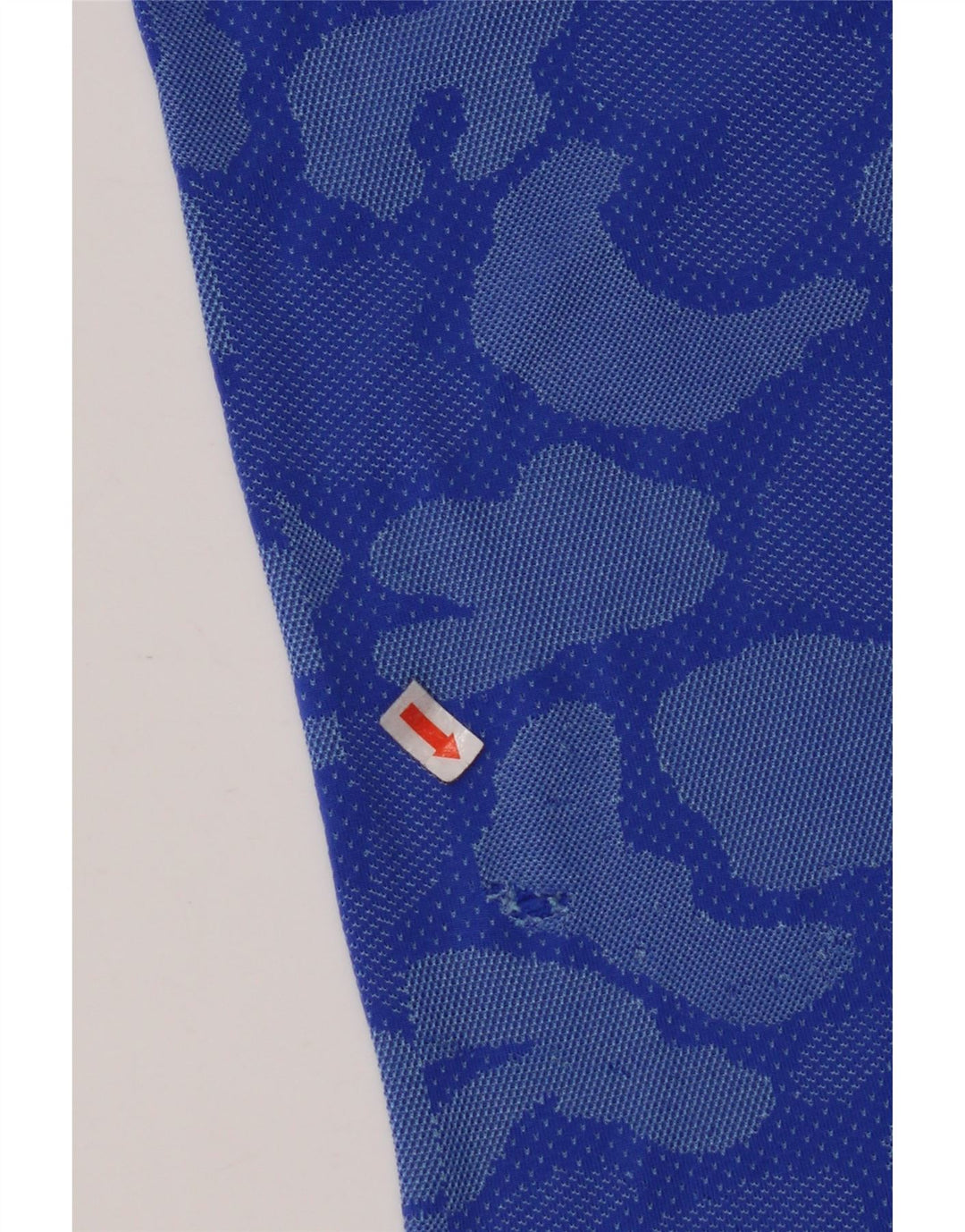 Tricou NIKE Dri Fit pentru femei Top UK 10 Small Blue Camouflage