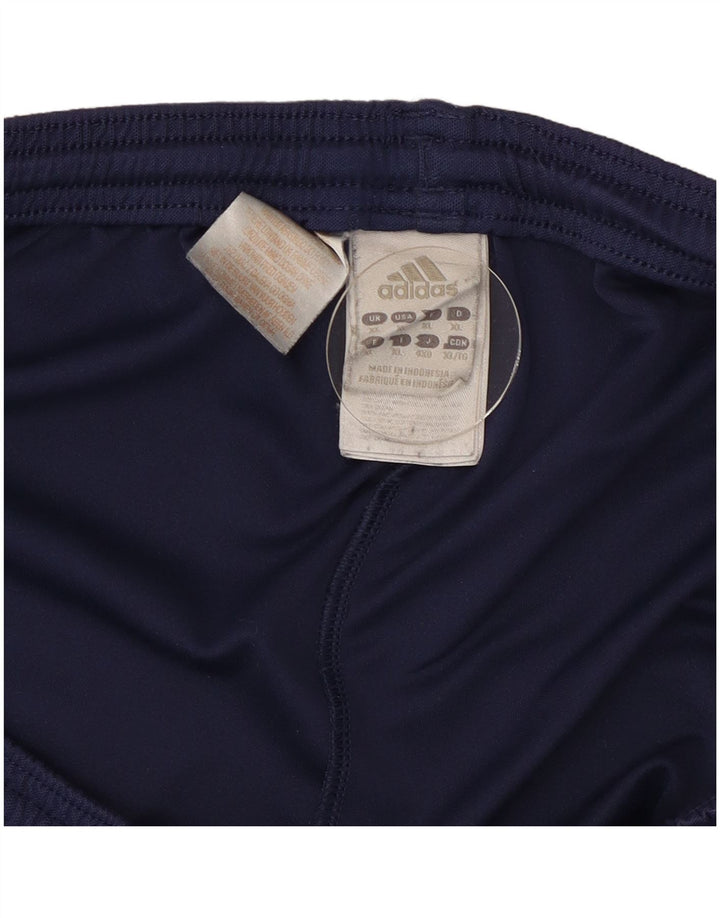Pantaloni scurți sport pentru bărbați Adidas Climalite XL bleumarin poliester