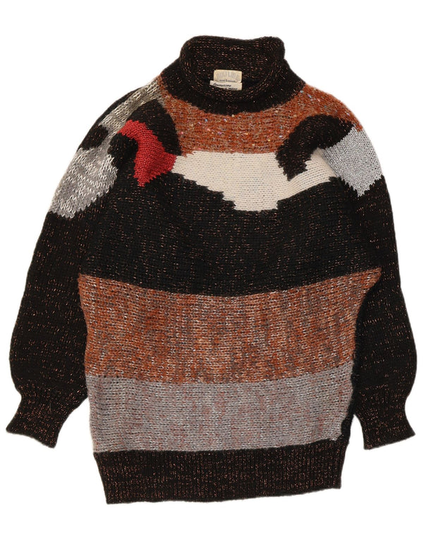 Niki Line Pulover cu gât rulat pentru femei UK 16 Large Multicolor