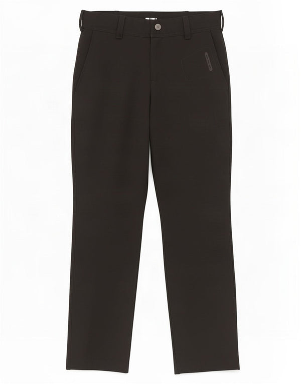 Nike Boys Straight Chino Trousers 11-12 Years W26 L26 Black Polyester