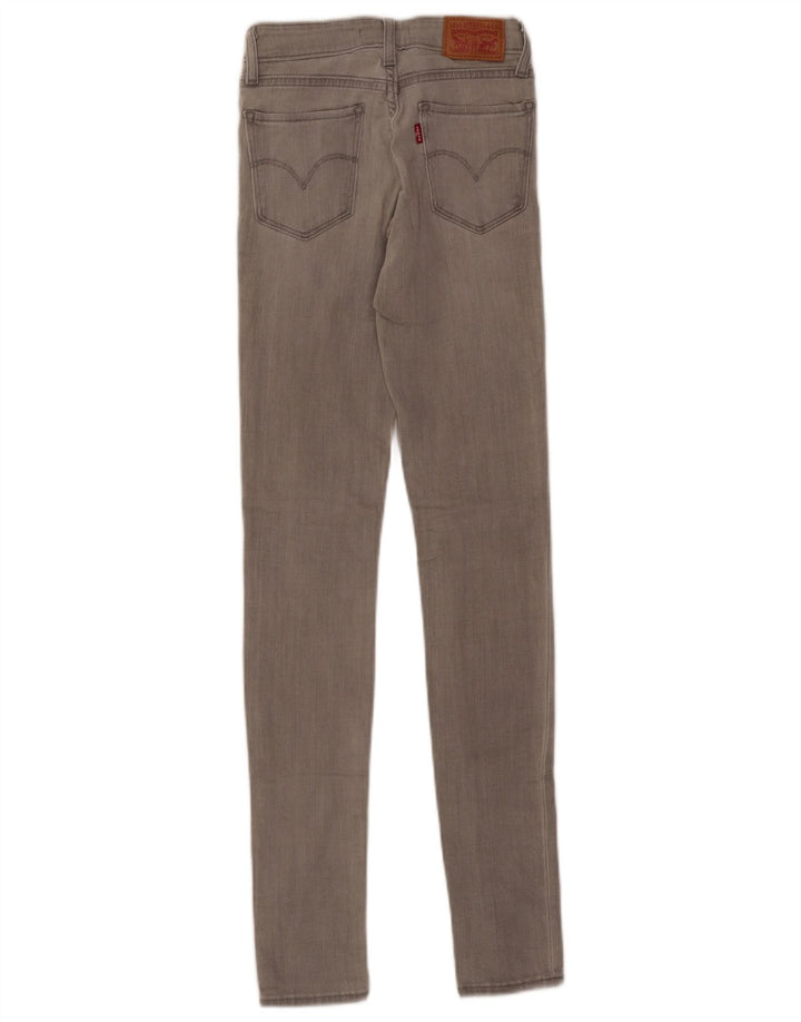 Blugi skinny Levi's 711 pentru femei W23 L32 bumbac gri