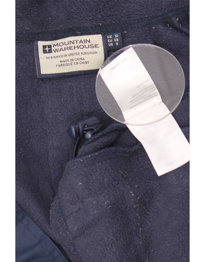 Jachetă Windbreaker cu glugă pentru femei Mountain Warehouse UK 10 Small Bleumarin