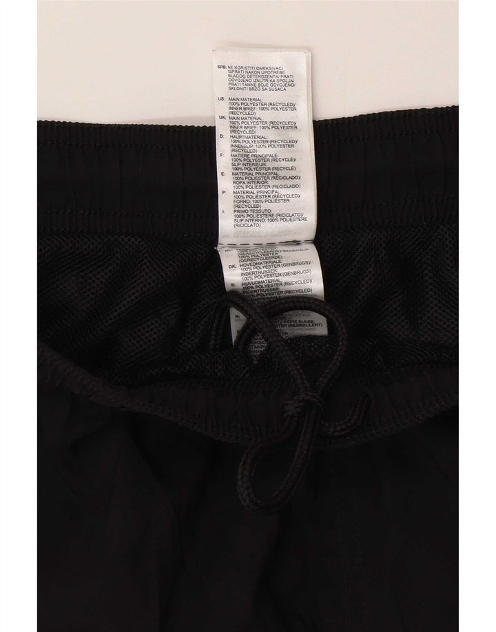 Pantaloni scurți sport obișnuiți pentru bărbați Adidas, mari, negru, poliester