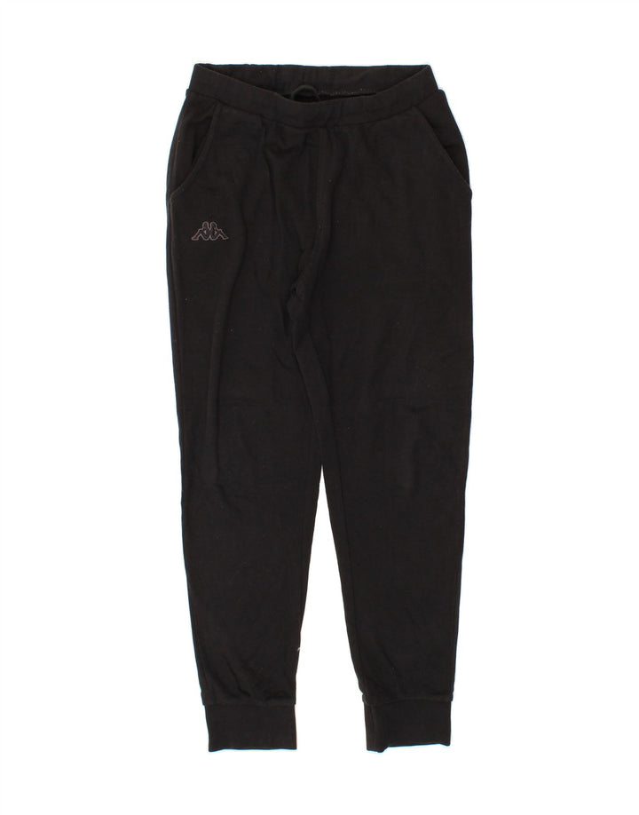 KAPPA Mens Tracksuit Trousers Joggers Medium  Black Cotton Vintage Kappa and Second-Hand Kappa from Messina Hembry 