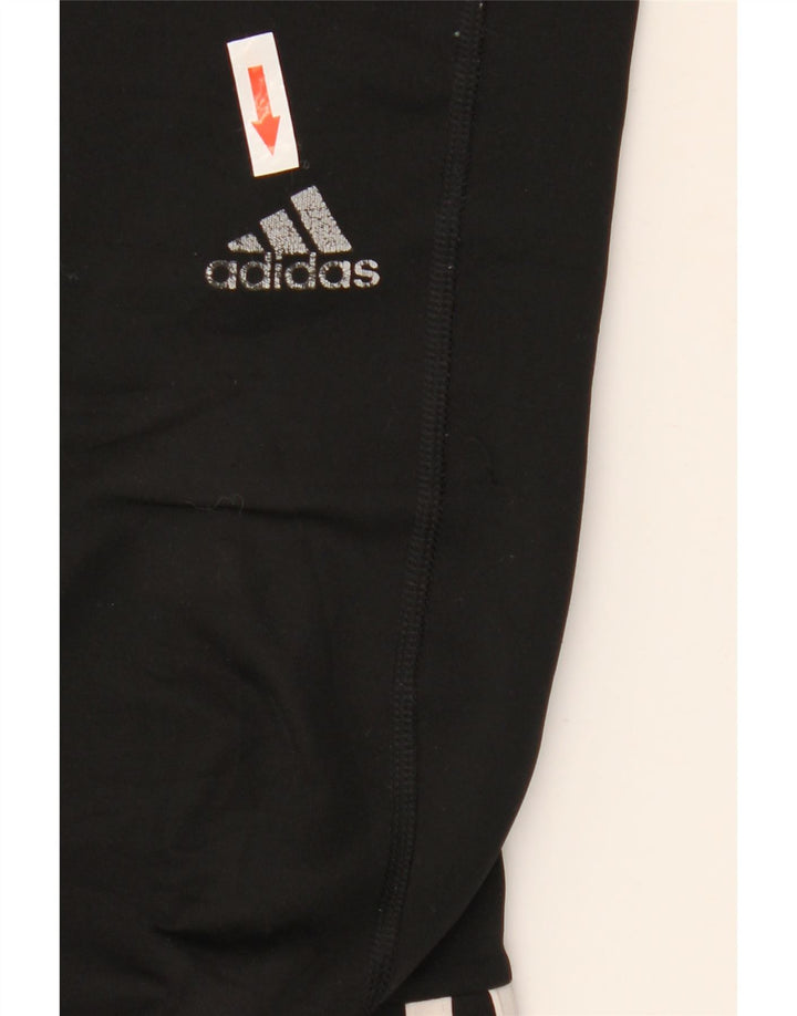 Leggings pentru femei ADIDAS UK 12/14 Poliester mediu negru