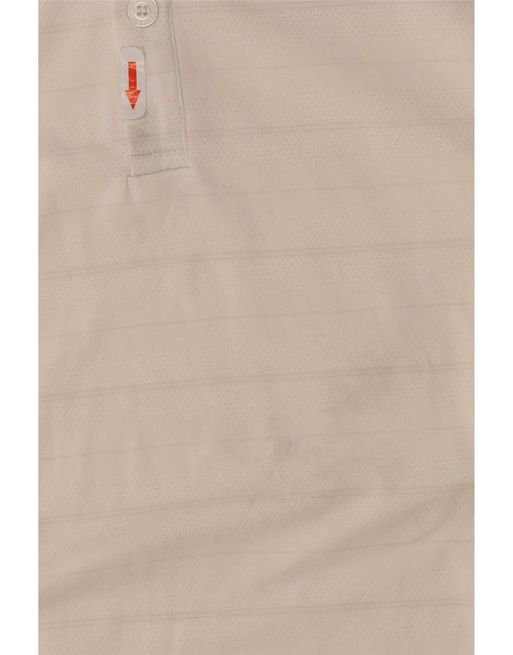Tricou polo Nike pentru bărbați Marea Britanie 47/48 2XL Poliester cu dungi albe