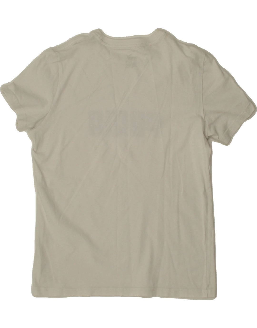 PUMA Boys Graphic T-Shirt Top 13-14 Years XL White Vintage Puma and Second-Hand Puma from Messina Hembry 