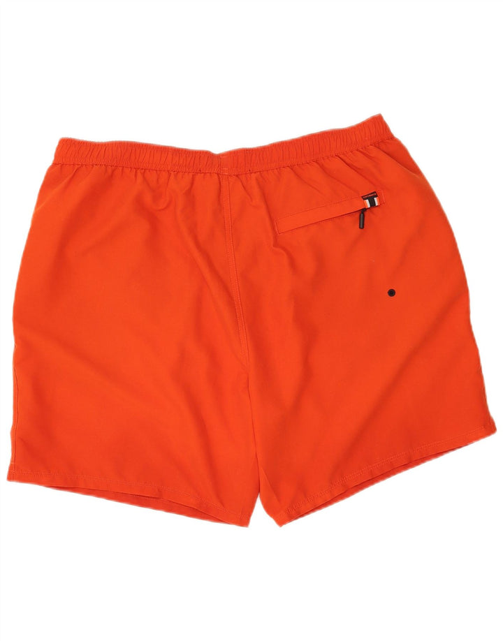 Pantaloni scurți de înot grafic Superdry pentru bărbați 2XL poliester roșu