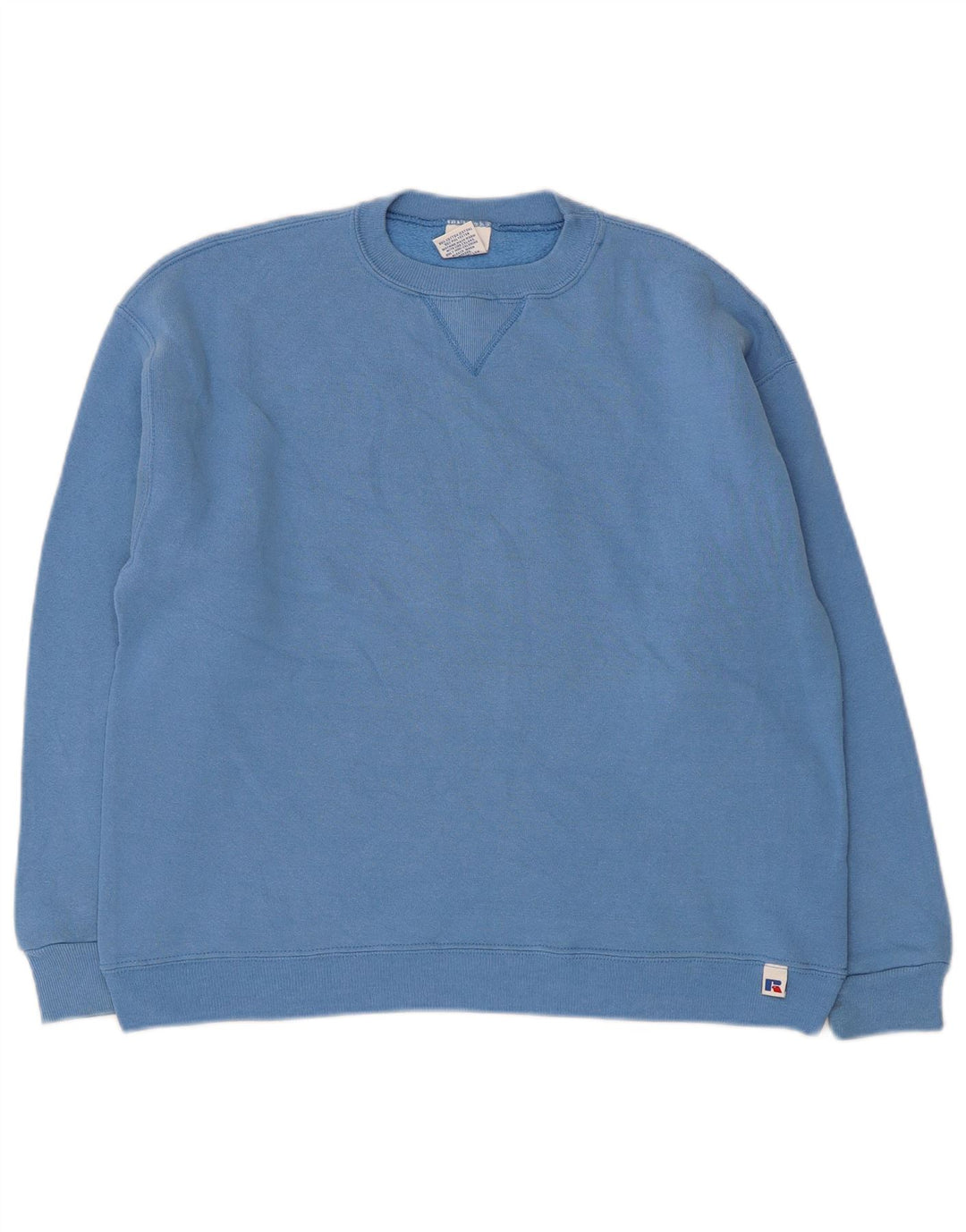 Pulover pentru băieți Russell Athletic Pulover 11-12 ani Bumbac albastru
