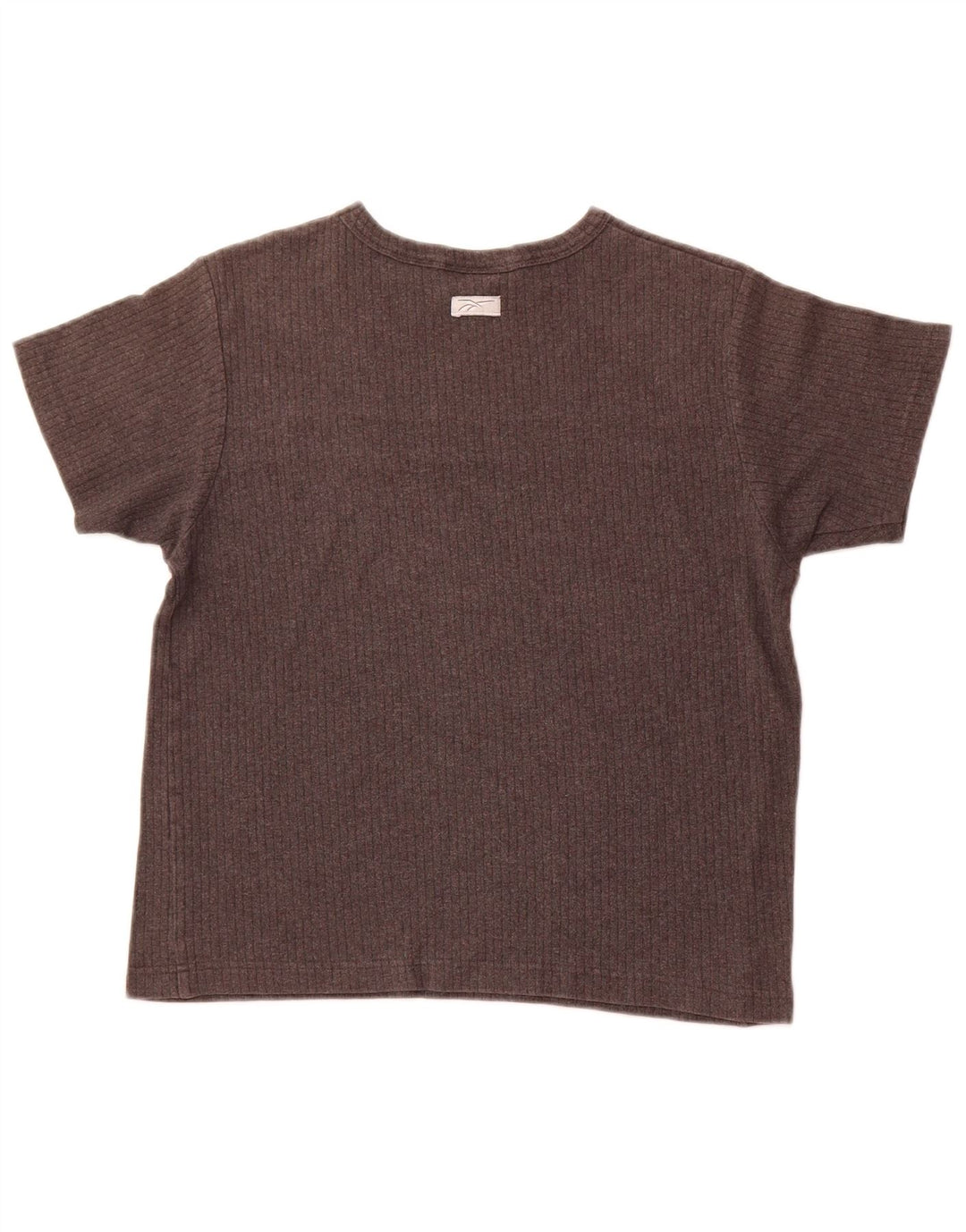 Reebok Tricou dama Top UK 12 Medium Gri Colorblock Bumbac