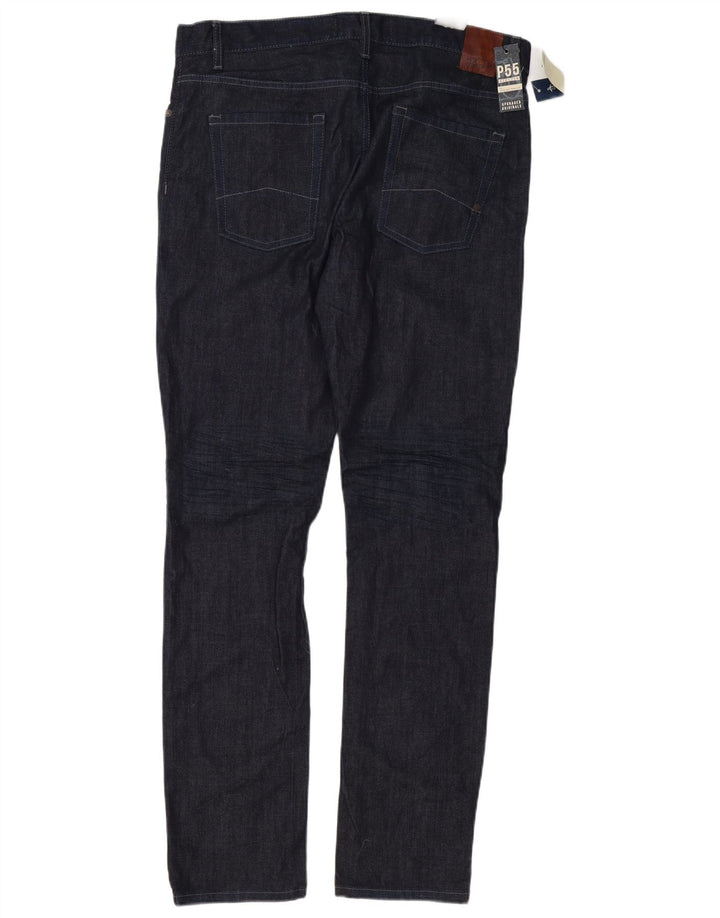 Blugi slim pentru bărbați Penguin W36 L34 Bumbac bleumarin