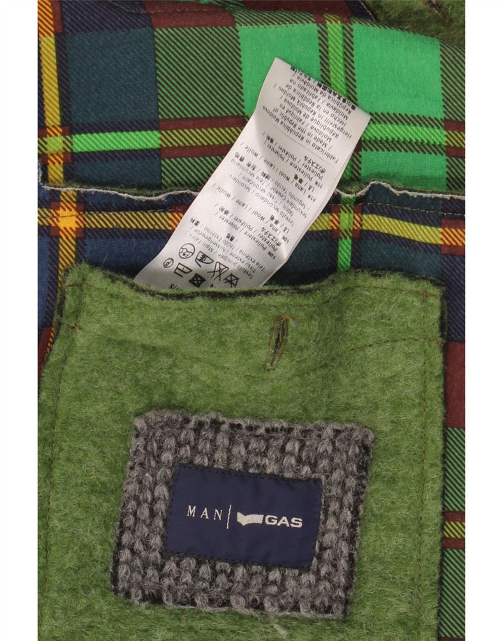 Bomber pentru bărbați GAS UK 40 Poliester verde mare