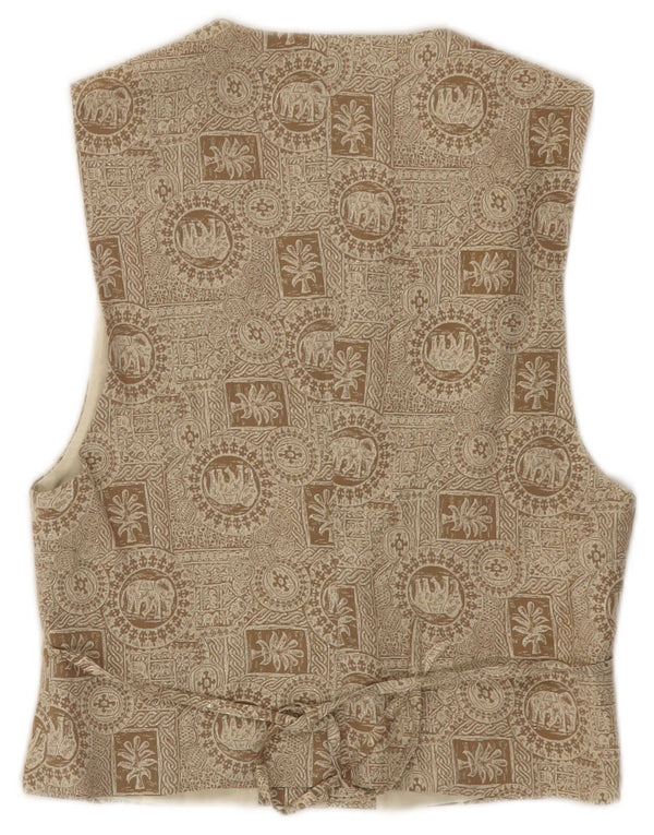 Cristina Gavioli Vesta Femei IT 42 Medium Bej Geometric Viscoza