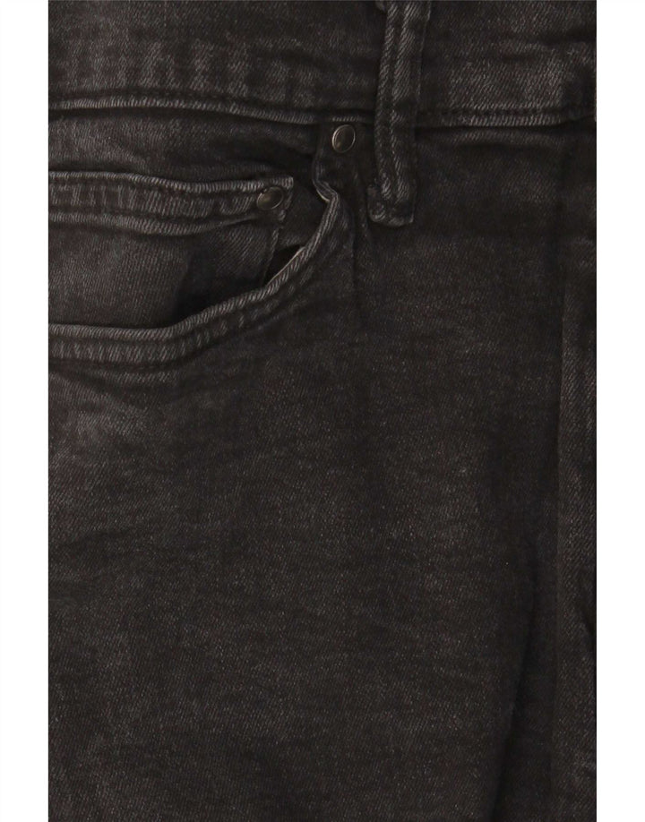 Blugi slim pentru bărbați Marks & Spencer W34 L31 bumbac negru