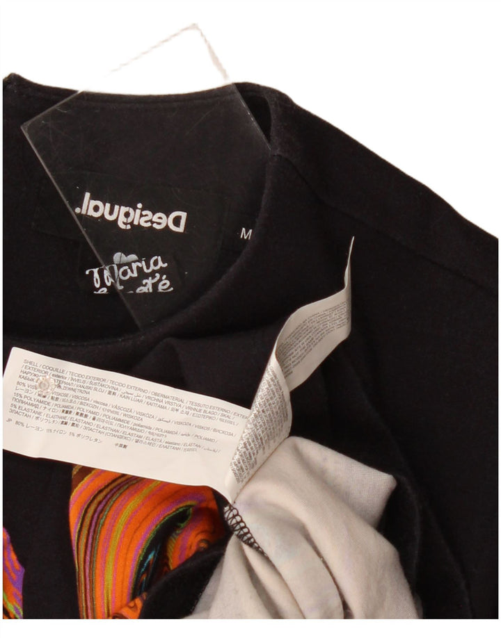 Rochie teacă cu model abstract Desigual pentru femei UK 12 Medium Black