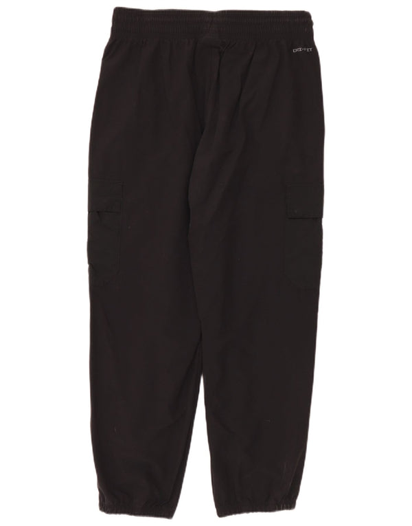 Pantaloni de antrenament cargo Nike pentru bărbați, loose fit, pantaloni de jogging, nailon mediu negru