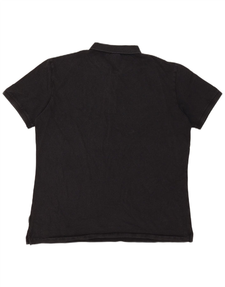 Tricou polo pentru bărbați Napapijri 3XL negru