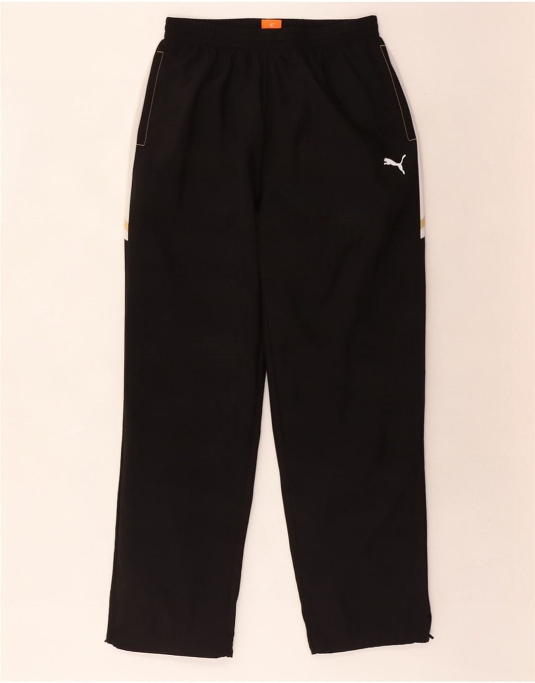 Pantaloni de trening pentru bărbați Puma, mari, negru, poliester color bloc