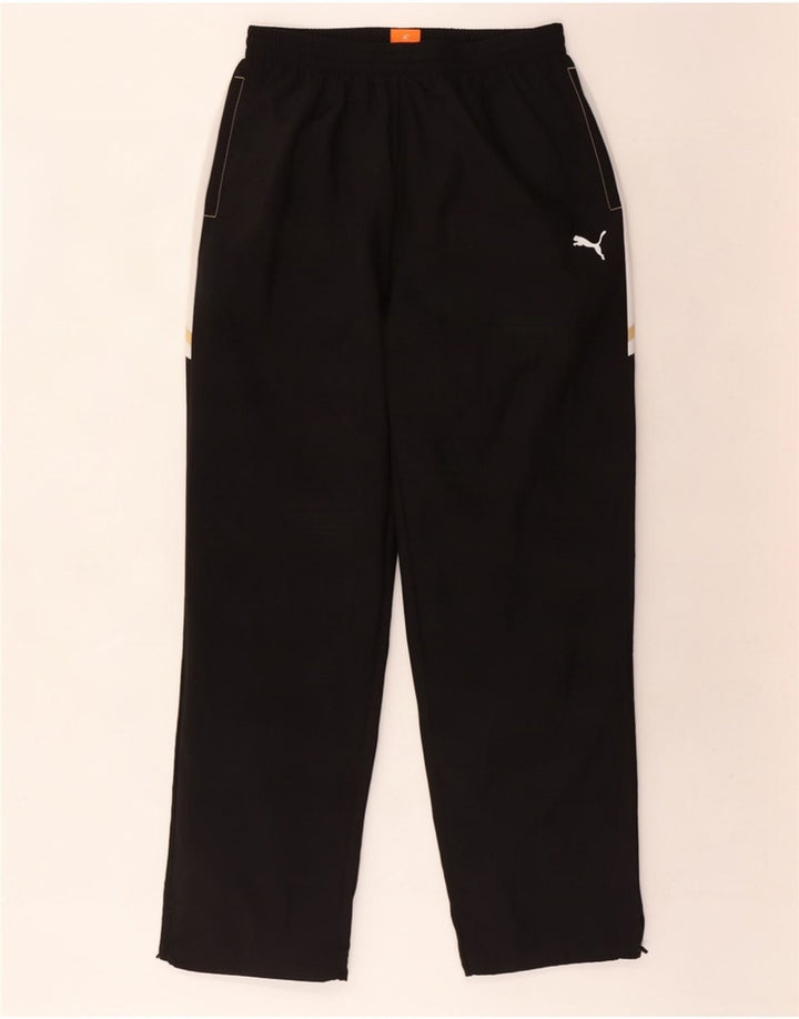 Pantaloni de trening pentru bărbați Puma, mari, negru, poliester color bloc