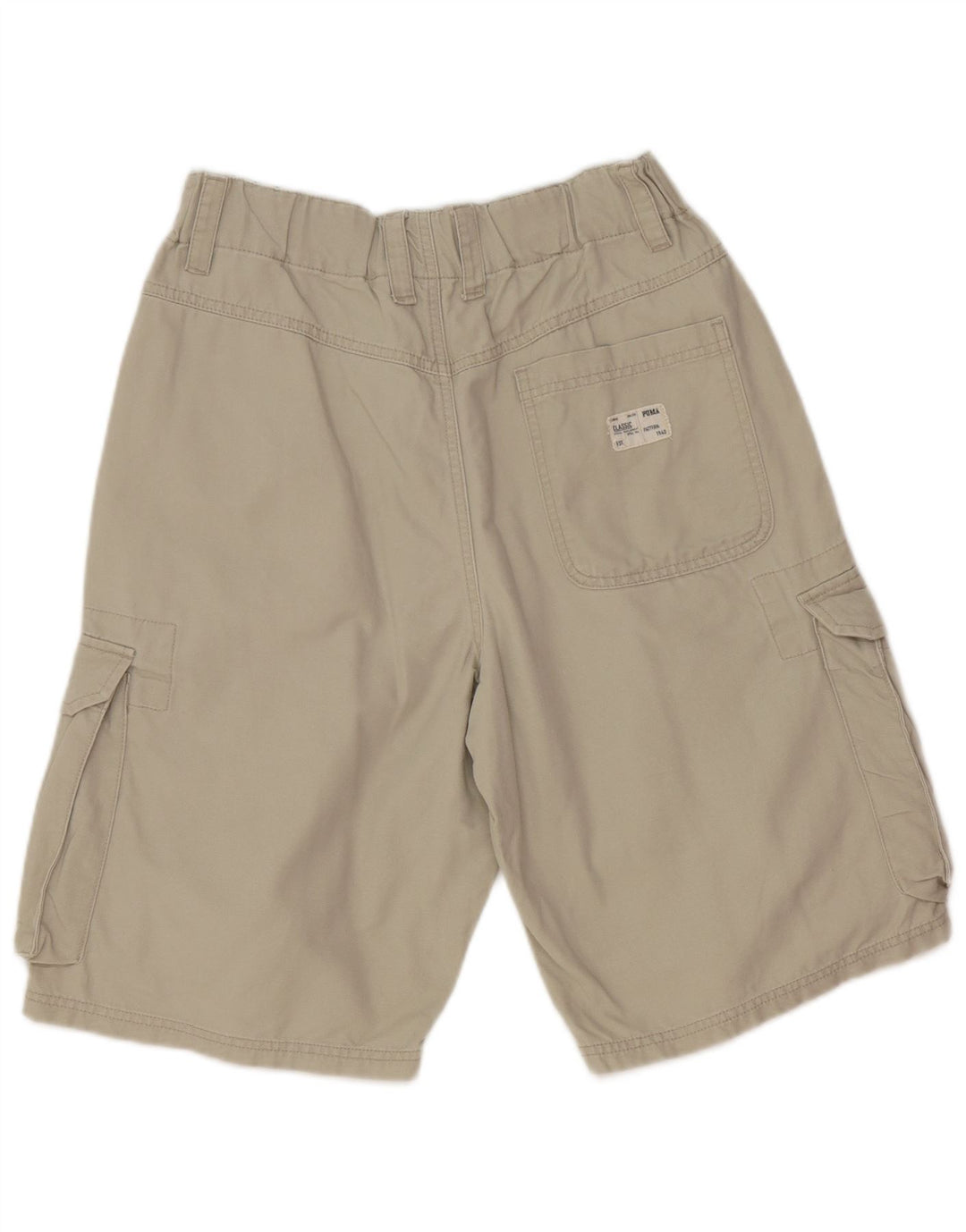 Pantaloni scurți cargo Puma pentru bărbați, mediu W32, bumbac gri