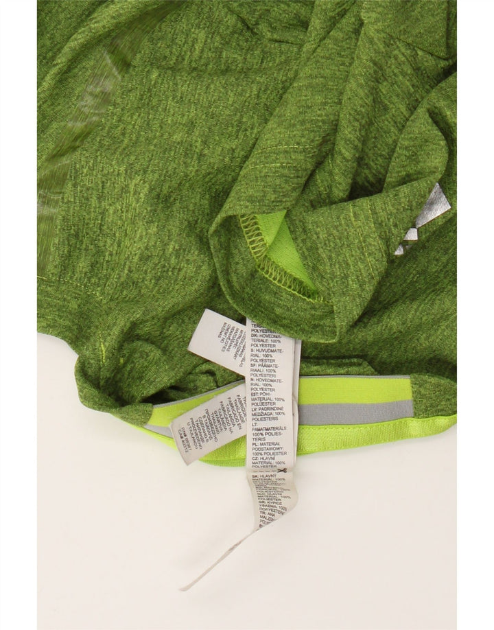 Tricou pentru bărbați Adidas Top Mediu Verde Poliester Flecked