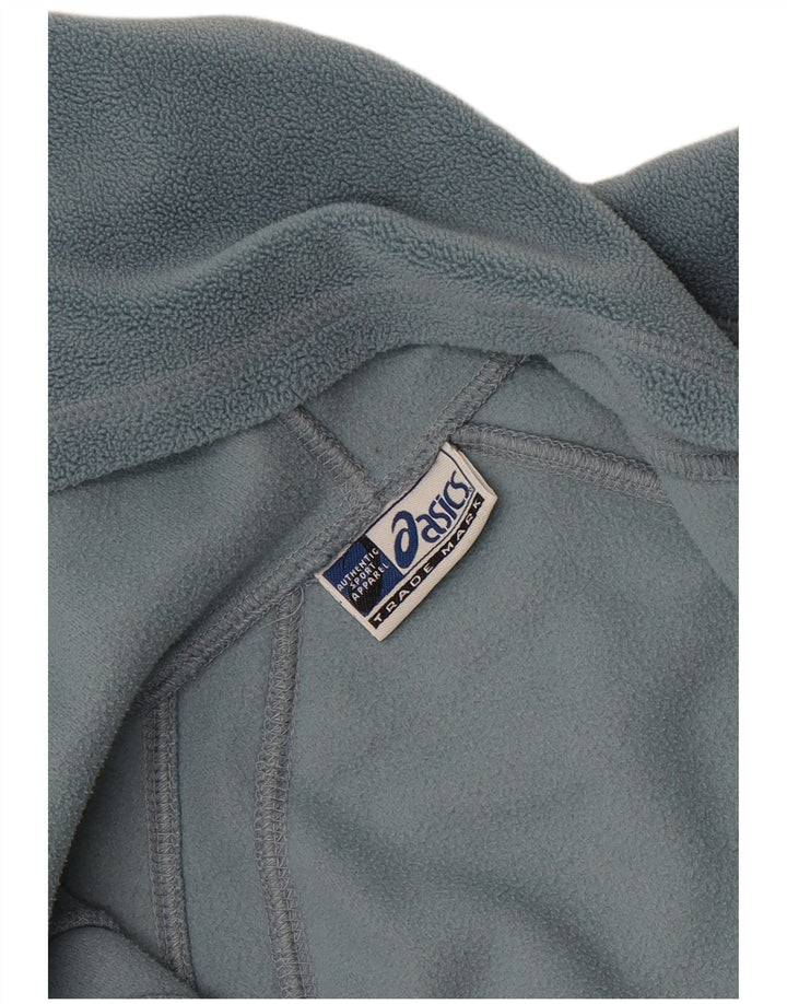 Jachetă fleece cu glugă Asics pentru femei UK 12 Medium Blue
