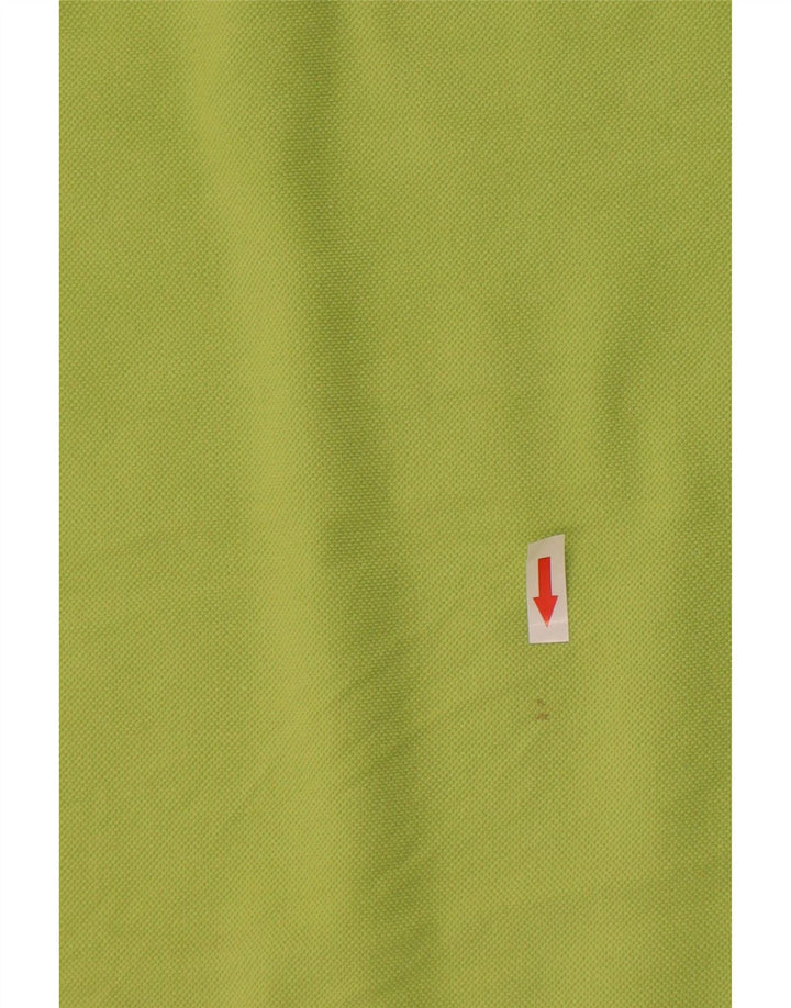 Tricou polo pentru bărbați Kappa, bumbac verde mare