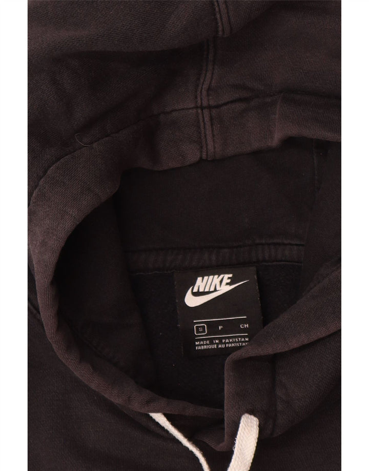 Pulover Nike Grafic pentru bărbați, bumbac mic, negru