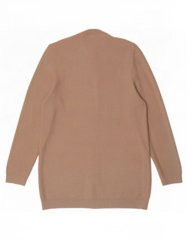 White Stuff Pulover cardigan deschis pentru femei UK 10 Mic Bej