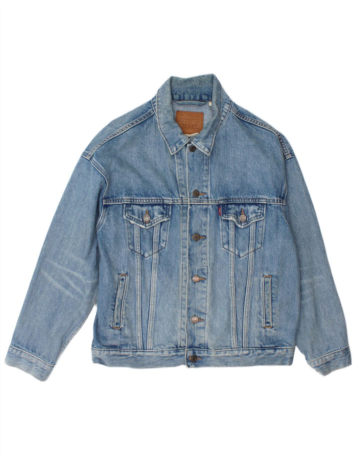 Jachetă de blugi pentru bărbați Levi's UK 34 XS Bumbac albastru
