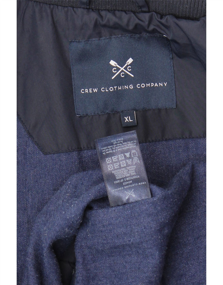 CREW CLOTHING Jachetă matlasată pentru bărbați UK 42 XL Bleumarin Poliester