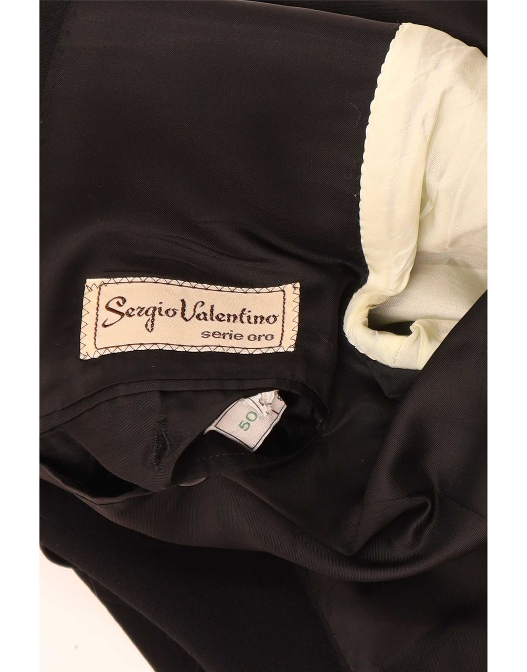Sacou blazer pentru bărbați Sergio Valentino, cu 1 nasture, IT 50 mare, lână virgină, neagră