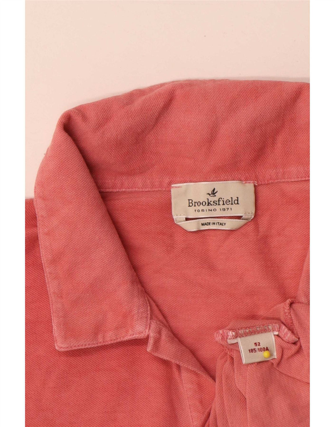 Tricou polo Brooksfield pentru bărbați IT 52 Large Red