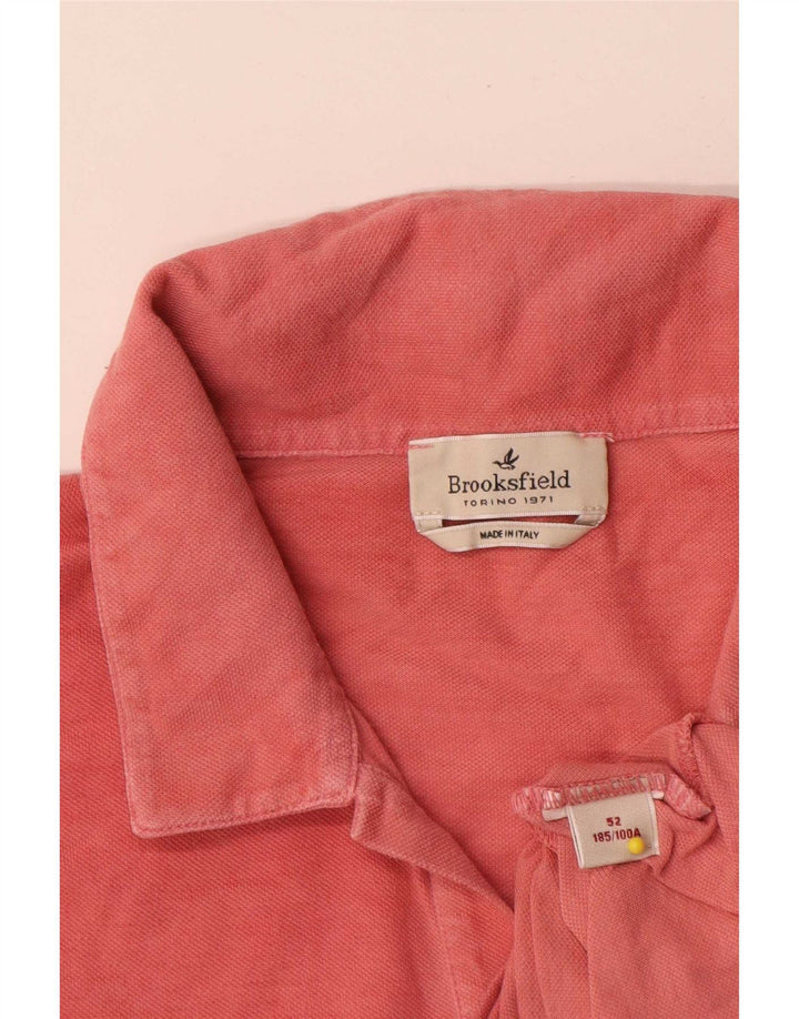 Tricou polo Brooksfield pentru bărbați IT 52 Large Red