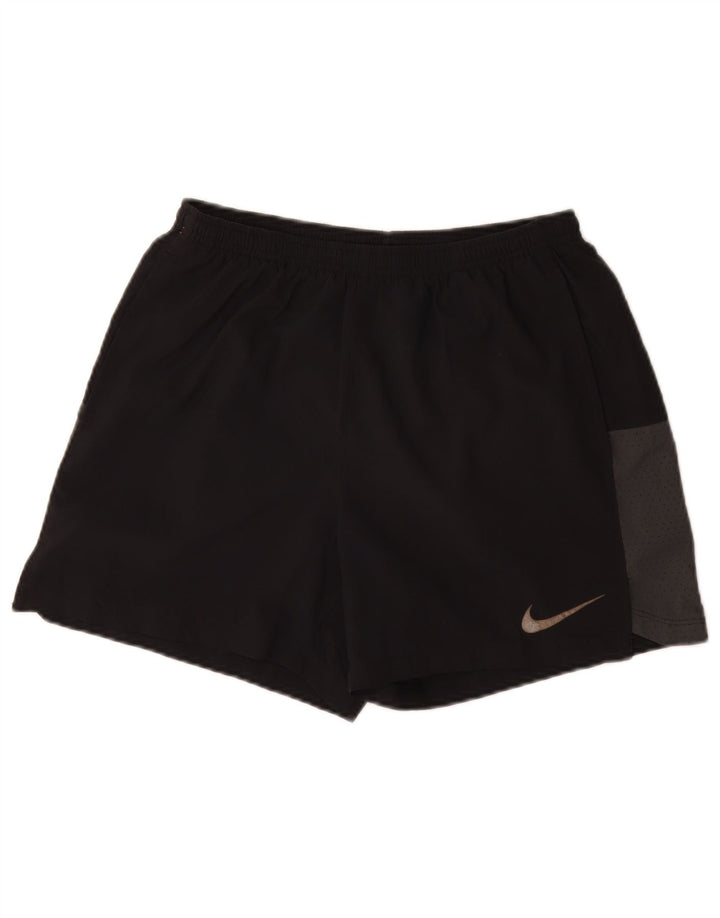 Pantaloni scurți sport Nike Dri Fit pentru bărbați, negru mediu, poliester color