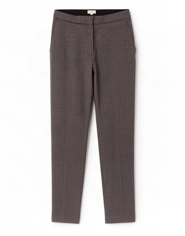 Pantaloni de costum drepți pentru femei Zara Mici L26 L26 Gri din poliester în schemă