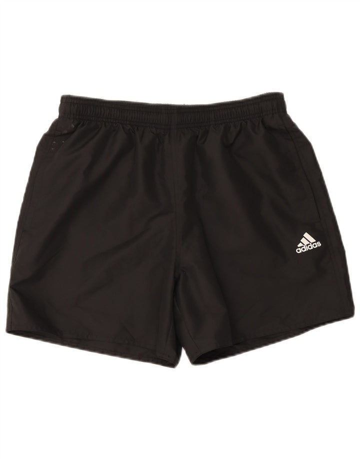 Pantaloni scurți sport ADIDAS pentru bărbați, mari, negru, poliester