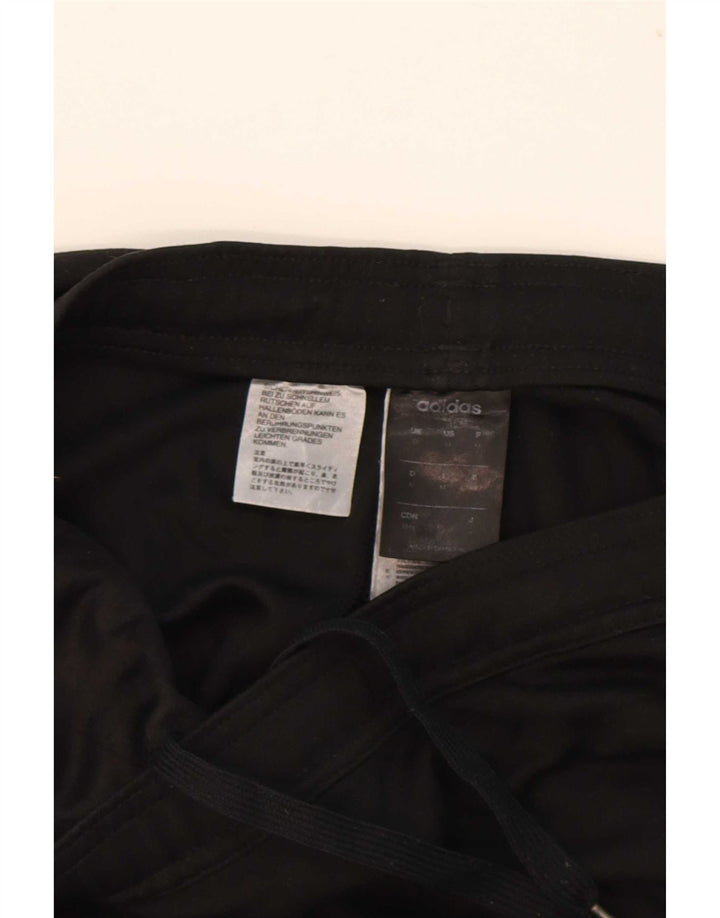 Pantaloni de trening Adidas Climalite pentru bărbați, poliester mediu negru