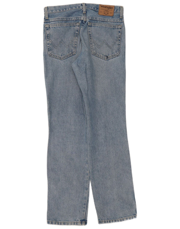 Blugi drepti pentru bărbați Wrangler W30 L32 Bumbac albastru