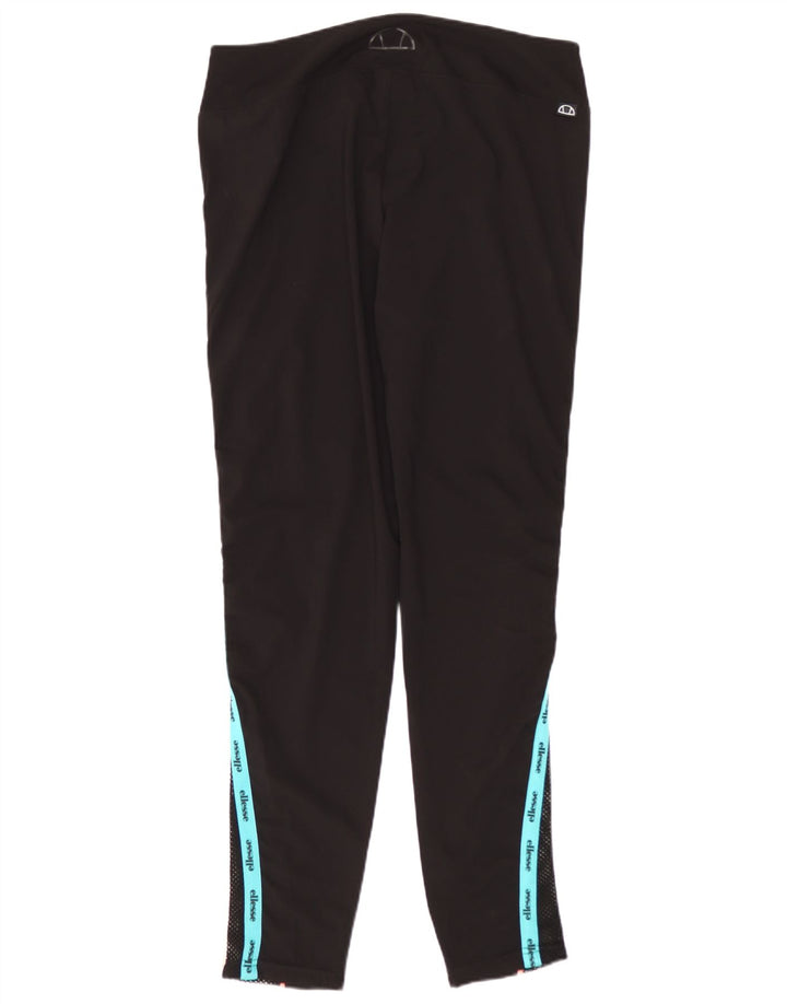 Leggings cu grafică pentru femei Ellesse UK 14, mare, negru, bloc de culoare