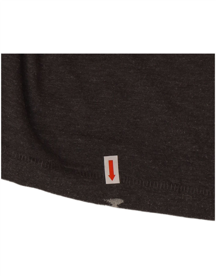 Tricou pentru bărbați de la French Connection cu croiala normală Top mare gri