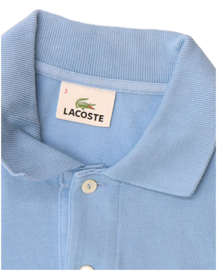 Tricou polo pentru bărbați Lacoste Mărimea 3 Bumbac albastru mic