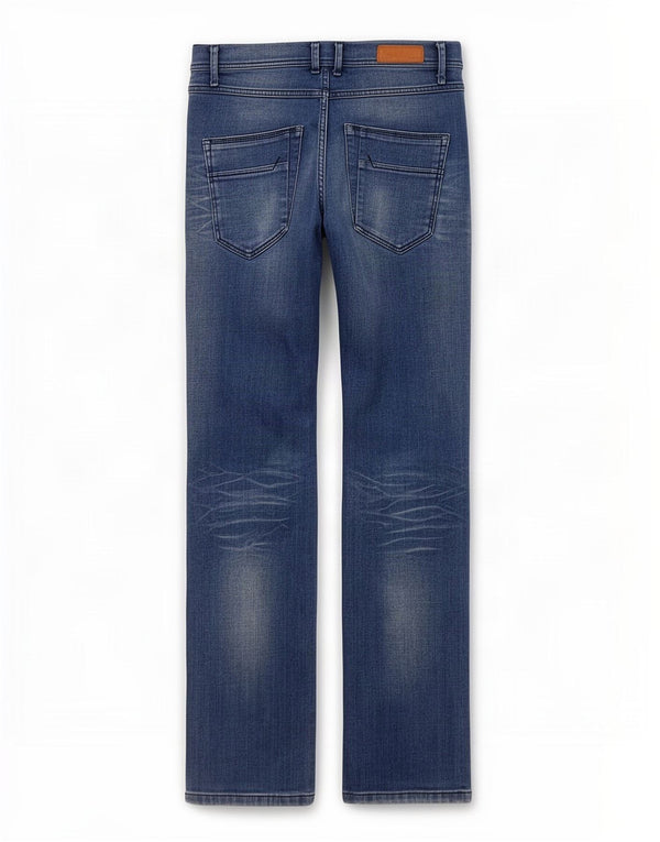 Zara Mens Distressed Slim Jeans EU 38 Small W30 L32 Blue