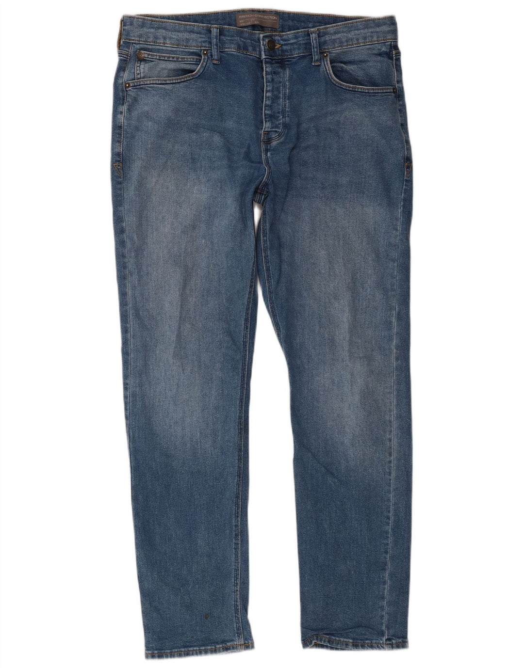 Blugi slim pentru bărbați French Connection L34 L32 Bumbac albastru