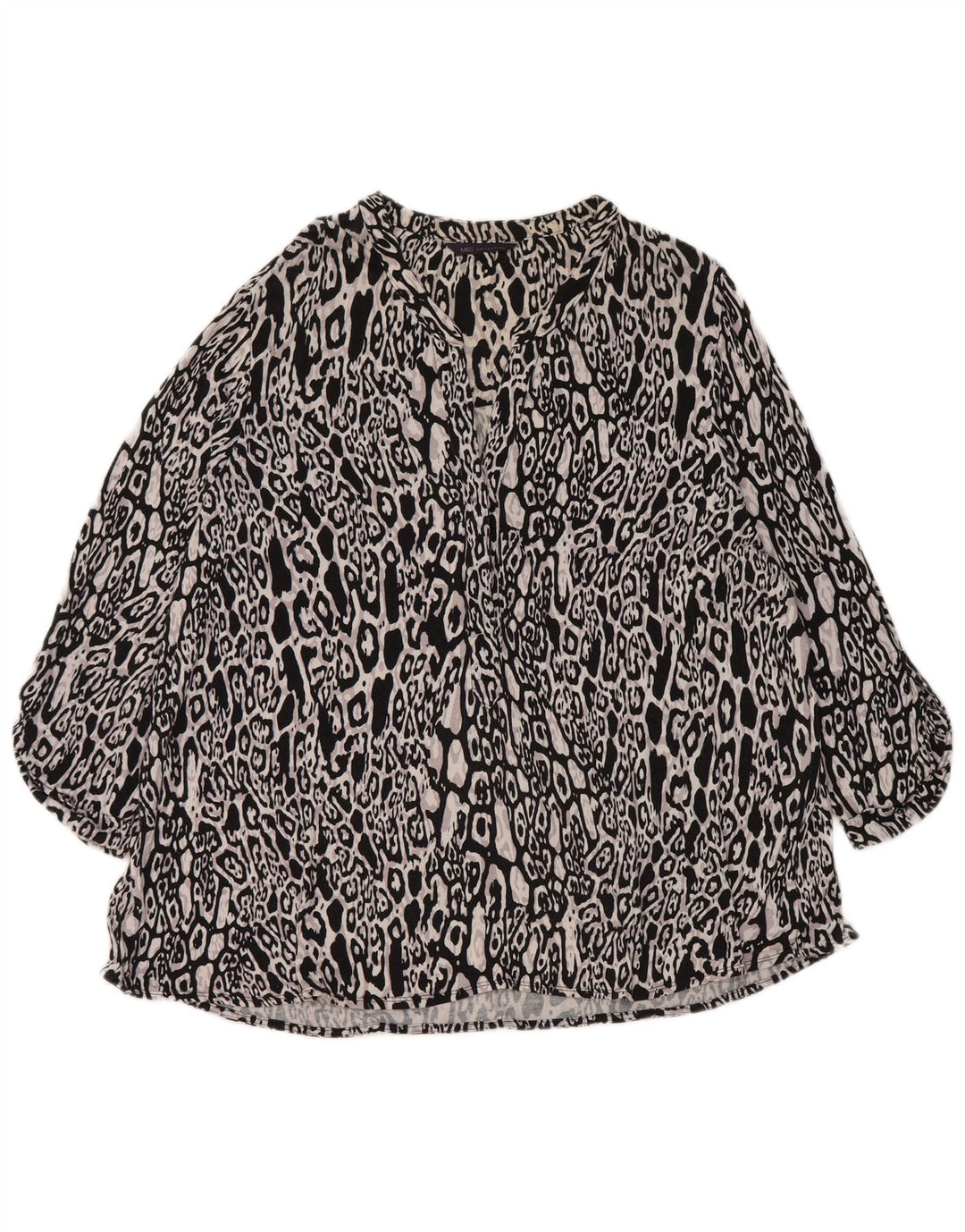 Bluză pentru femei Marks & Spencer, UK 20 2XL, imprimeu animal multicolor