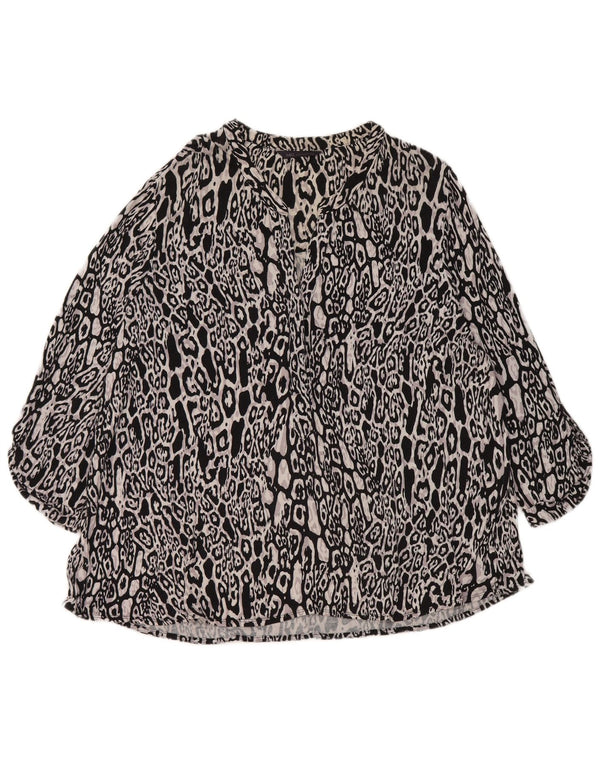 Bluză pentru femei Marks & Spencer, UK 20 2XL, imprimeu animal multicolor