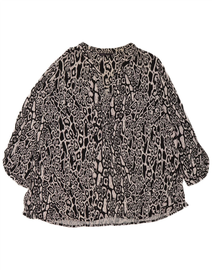 Bluză pentru femei Marks & Spencer, UK 20 2XL, imprimeu animal multicolor