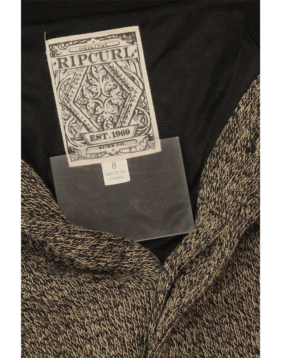 Pulover cardigan relaxat pentru femei Rip Curl US 8 Medium bleumarin pete