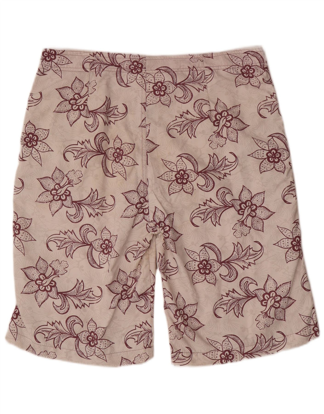Pantaloni scurți de înot Champion pentru bărbați, mari, alb, cu flori